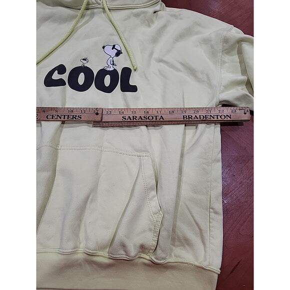 Snoopy Joe Cool Sweat Shirt Hoodie Vintage Size XL - Picture 11 of 14